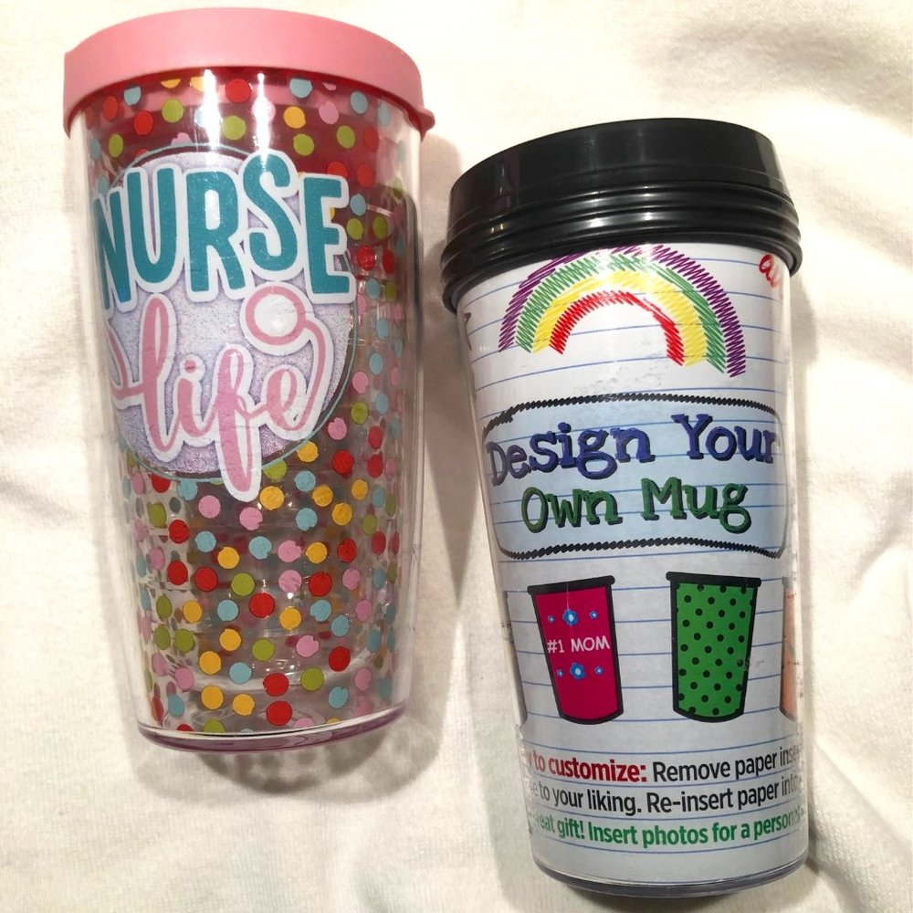 TERVIS NURSE LIFE TUMBLER and DESIGN YOUR OWN MUG
